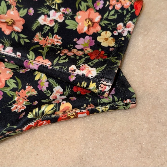 ZARA WOMAN FLORAL SOCK STRETCH HEEL POINTY TOE BOOTS - Picture 6 of 7